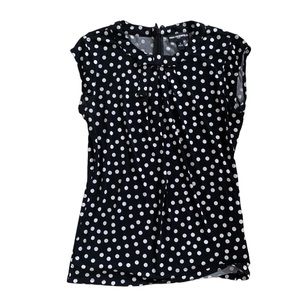 Karl Lagerfeld Polka Dot Blouse
